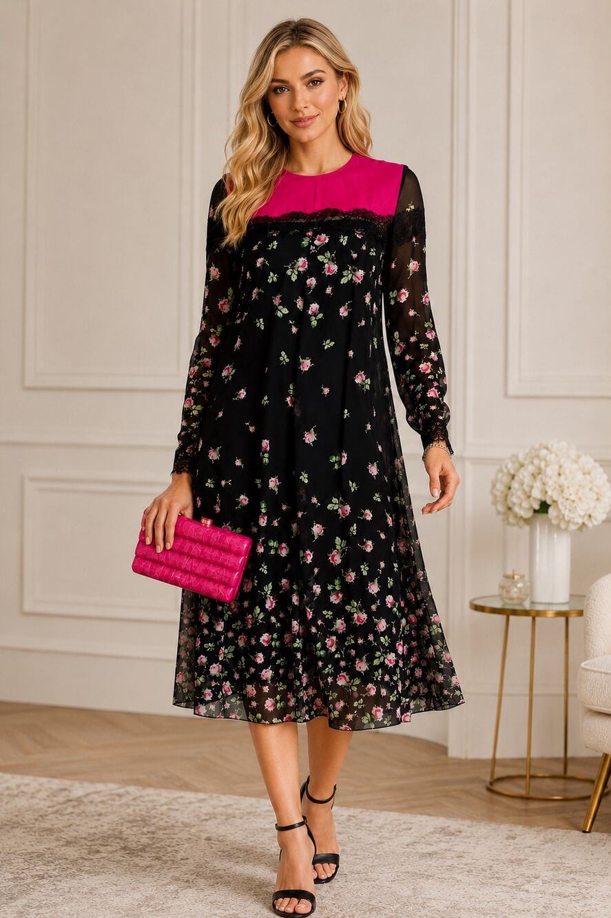 RED Valentino Floral Dress Size 48